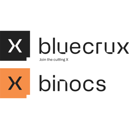 Illustrating the new Bluecrux and Binocs logos and why Binocs had to say adios to the owl