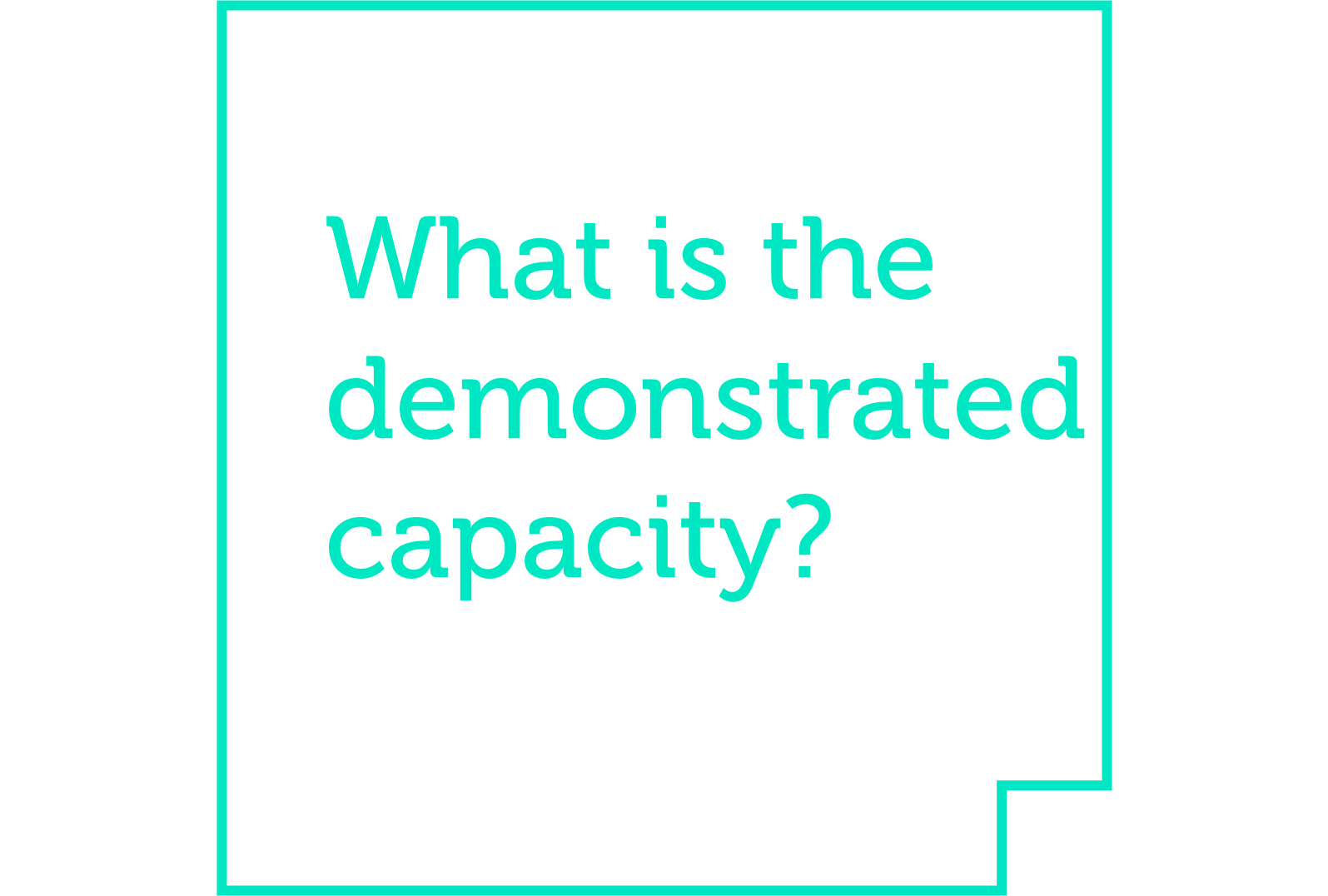 Axon: What is the demonstrated capacity?