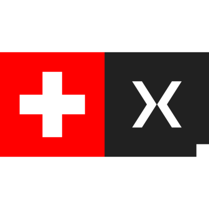 Bluecrux expands to Switzerland! (image shows the Swiss flag and the Bluecrux logo side-by-side)