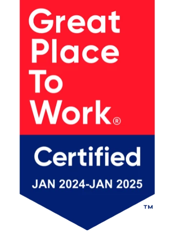 Great place to work badge